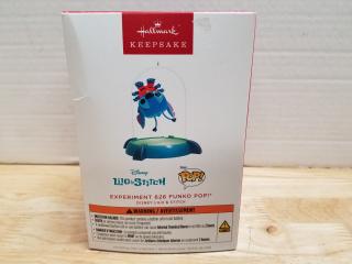Hallmark keepsake ornament, 2025, lilo stitch, approx 5 inch tall 
