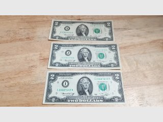 3 - $2 bills