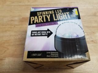 New Spinning LED Party Light