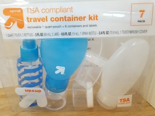 New TSA Travel Container Kit