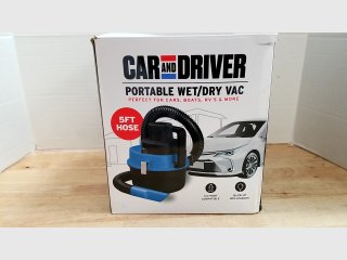 New Car and Driver Portable Wet/Dry Vac