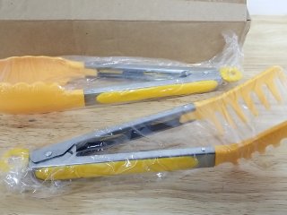 New Yellow Serving Tongs
