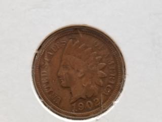 1902 Indian head cent 