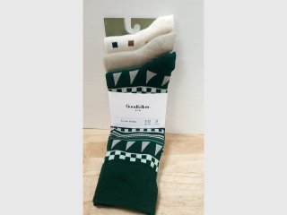 New Men's Crew Socks 3-Pack