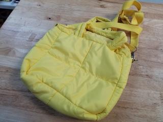 New Yellow Padded Handbag
