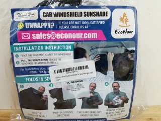New Car Windshield Sunshade