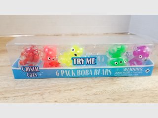 New Crystal Gels Boba Bears 5 Pack