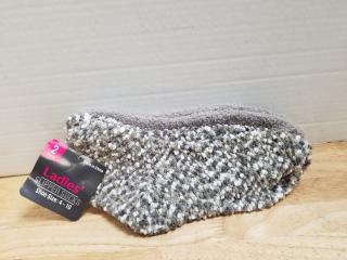New 2 pairs ladies slipper socks size 4-10
