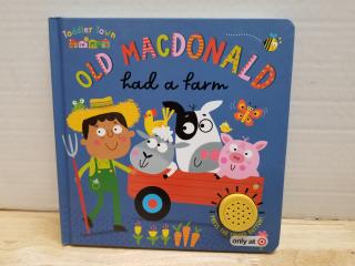 New old Macdonald sound hardback book approx 8 by 8 inch