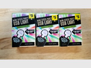 3 New Mini Disco Party USB Lights