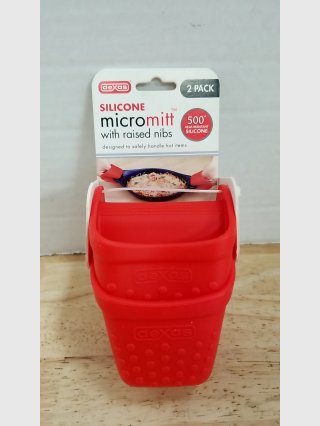 New OXO Silicone Micro Mitt 2 Pack