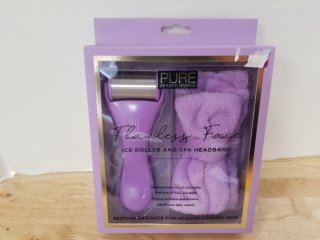 New Flawless Face Ice Roller and Spa Headband