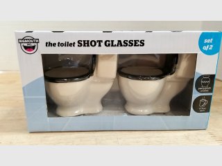 New Toilet Shot Glasses Set