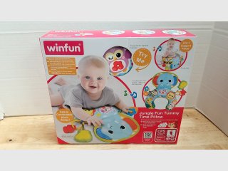 New Jungle Fun Tummy Time Pillow
