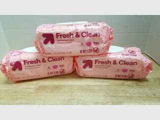 Fresh & Clean Flushable Wipes 3 Packs