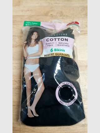 Signature Cotton 6-Pack Bikinis