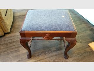 Vintage Wooden Footstool