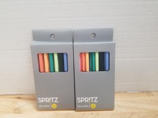 New gel pens 