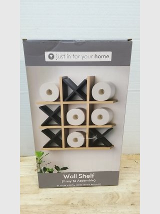 New Tic-Tac-Toe Wall Shelf