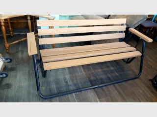 Wooden Glider Bench, 70 in