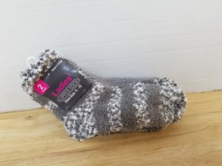 New 2 pack ladies slipper socks size 4-10