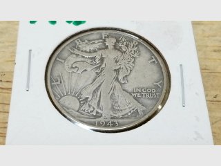 1943 P Walking Liberty Silver Half Dollar