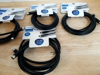 New Philips RG6 Coax Cables