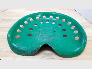 Vintage Green Tractor Seat