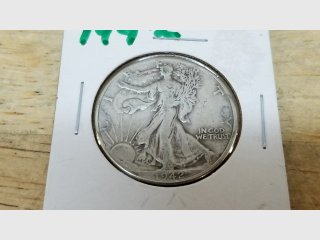 1942 Walking Liberty Silver Half Dollar