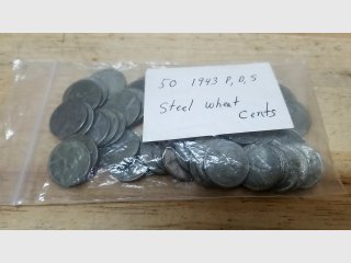 50 steel wheat cents
