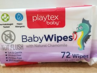 New Playtex Baby Wipes 72ct