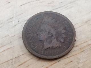 1886 Indian head cent