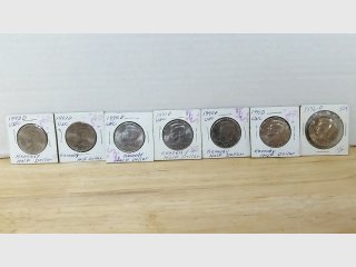 Kennedy half dollars