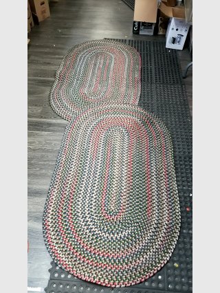2 new 4 ft floor rugs