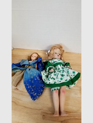 Vintage Madame Alexander Dolls Lot tallest 14 inch