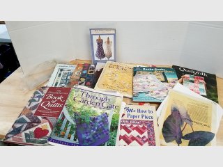 Assorted Quilting Books and Patterns