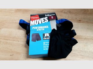 3 new Hanes boys boxer briefs,  S 6-7