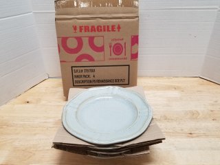 New 4 pack side plates, each approx 8 inch