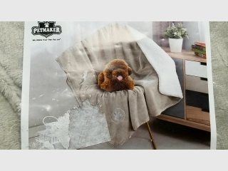 New Petmaker Plush Dog Blanket, 50x60 in