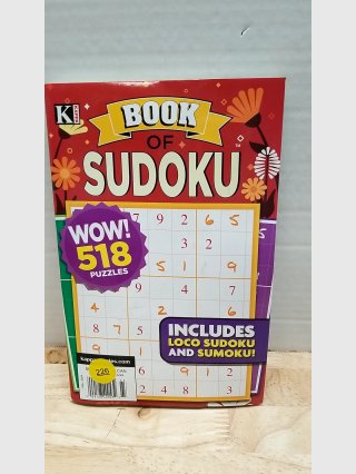 Book of Sudoku 518 Puzzles