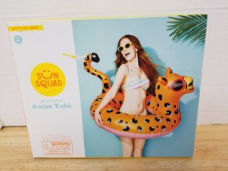 New inflatable swim tube, 3 ft 7 inch