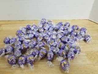 New lindor white chocolates
