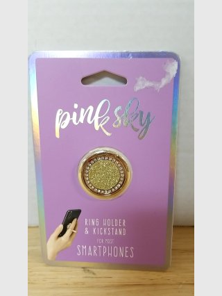 Pink Sky Phone Ring Holder