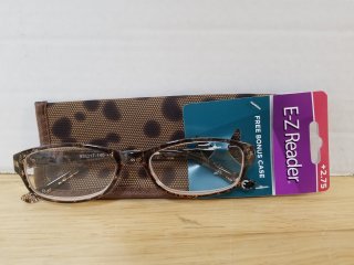 New reader glasses +2.75