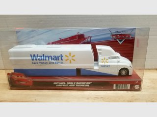 Disney Cars Walmart Hauler Truck approx 10 inch long 