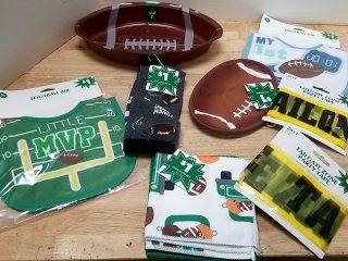 New Football Party stuff