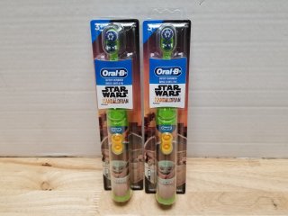 New Starwars battery operated toothbrushes 