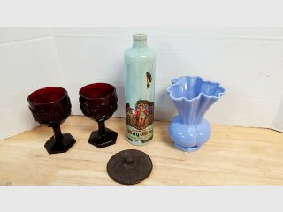 Vintage Glassware and Pottery Lot