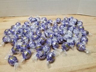 New lindor white chocolates
