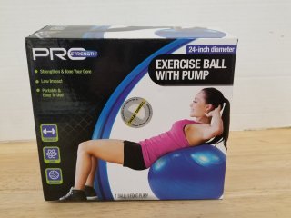 New exercise ball with pump 